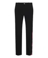 Pucci Black Wool Pants In Black