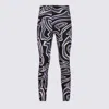 Pucci Abstract Pattern Stretch Fit Trousers In Black