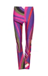 Pucci Leggings Iride Print In Multi