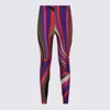 Pucci Stretch Fit Leggings For Active Lifestyle In Multi