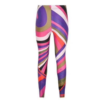 Pucci Trousers Muticolor In Multi