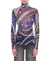 Pucci Graphic-print Top In Grey