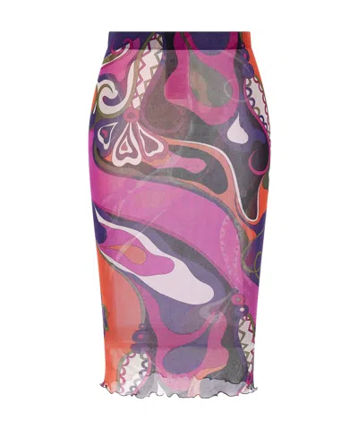 PUCCI TULLE SKIRT