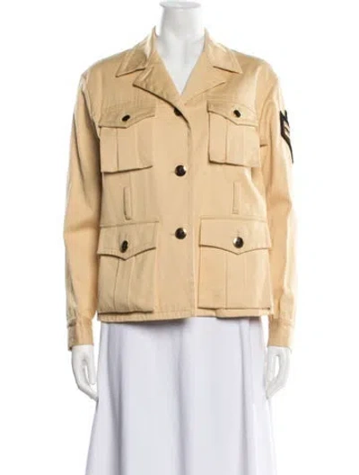 Pre-owned Pucci Utility Jacket In Yellow