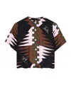 Pucci Valdimontone Printed Silk T-shirt In Multi