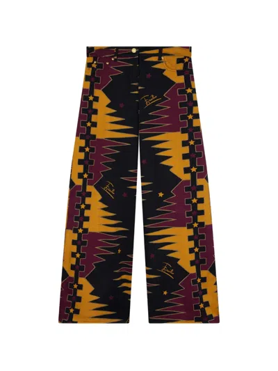 Pucci Valdimontone-print Pants In Multi