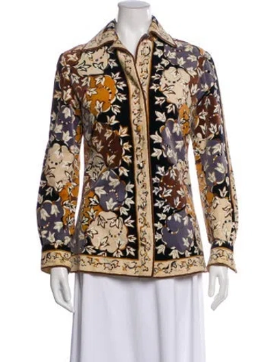 Pre-owned Pucci Vintage 1960's Blazer In Neutral