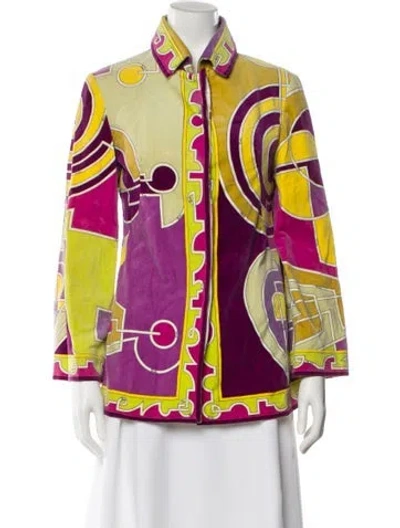Pre-owned Pucci Vintage 1960's Jacket In Multi