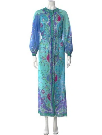 Pre-owned Pucci Vintage 1970's Nightgown In Blue