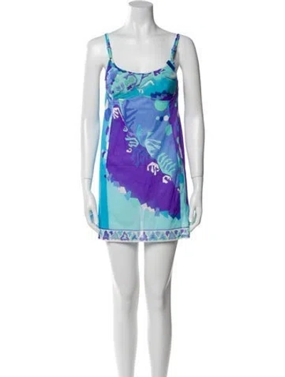 Pre-owned Pucci Vintage 1970's Nightgown In Multi