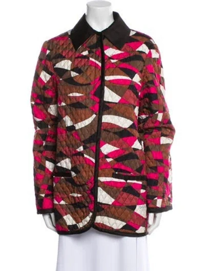 Pre-owned Pucci Vintage 1970's Utility Jacket In Multi