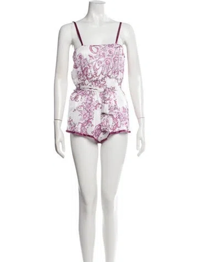 Pre-owned Pucci Vintage 1980's Romper In Purple