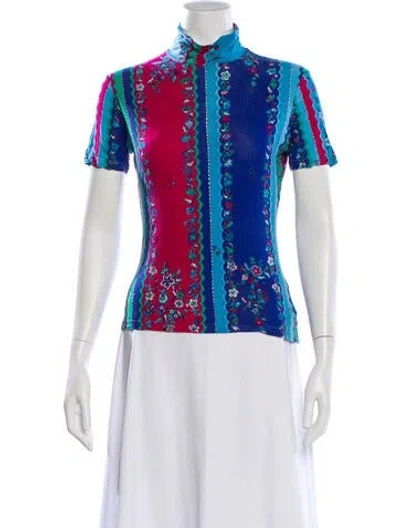 Pre-owned Pucci Vintage 1980's Top In Multi