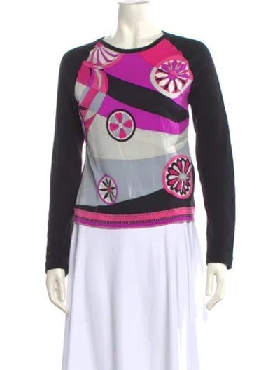 Pre-owned Pucci Vintage 1990's Sweatshirt In Multi