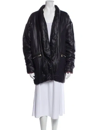 Pre-owned Pucci Vintage 2000's Down Jacket In Blue