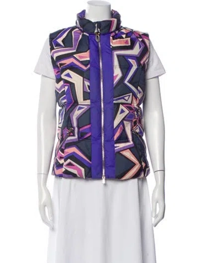 Pre-owned Pucci Vintage 2000's Down Jacket In Purple