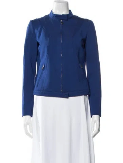 Pre-owned Pucci Vintage 2000's Jacket In Blue