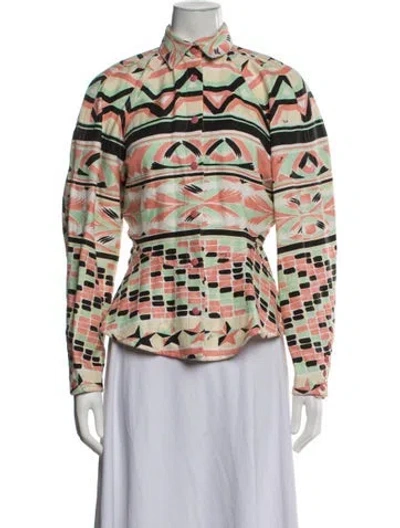 Pre-owned Pucci Vintage 2000's Jacket In Multicolor