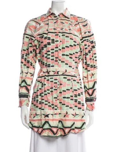 Pre-owned Pucci Vintage 2000's Jacket In Pink