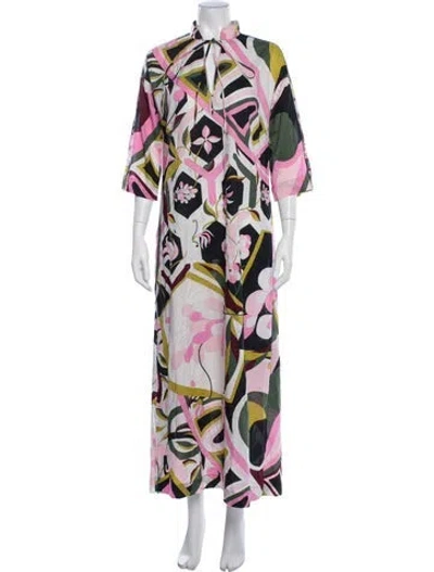Pre-owned Pucci Vintage 2000's Nightgown In Multicolor