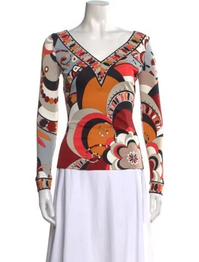 Pre-owned Pucci Vintage 2000's Top In Black