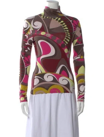 Pre-owned Pucci Vintage 2000's Top In Multi