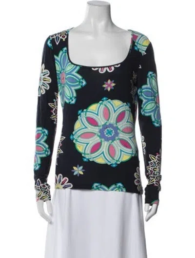 Pre-owned Pucci Vintage 2000's Top In Multi