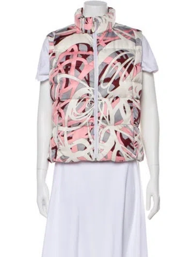 Pre-owned Pucci Vintage 2000's Vest In White