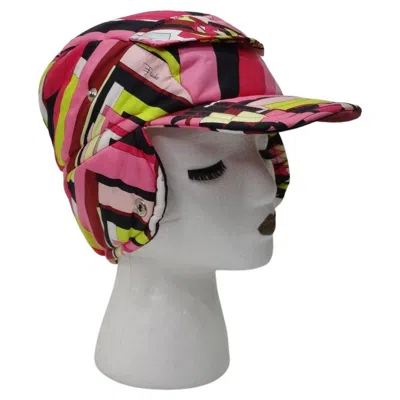 Pre-owned Pucci Vintage Emilio  Adjustable Hat In Gray