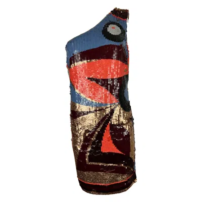 Pre-owned Pucci Vintage Emilio  Mini Dress, Size 10 In Black