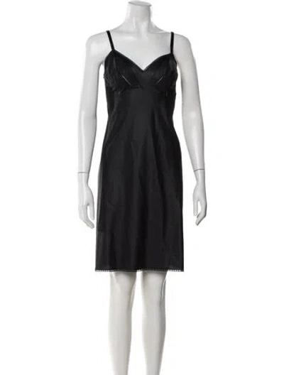 Pre-owned Pucci Vintage Knee-length Dress In Black