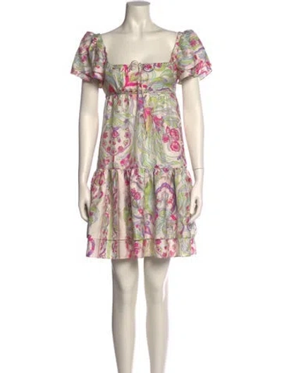Pre-owned Pucci Vintage Knee-length Dress In Neutral