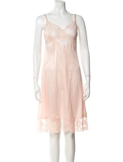 Pre-owned Pucci Vintage Knee-length Dress In Pink