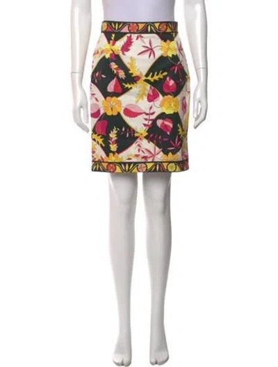 Pre-owned Pucci Vintage Knee-length Skirt In Green