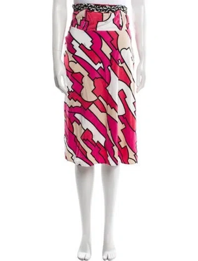 Pre-owned Pucci Vintage Knee-length Skirt In Multi