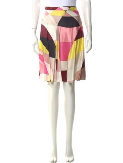 Pre-owned Pucci Vintage Knee-length Skirt In Multi