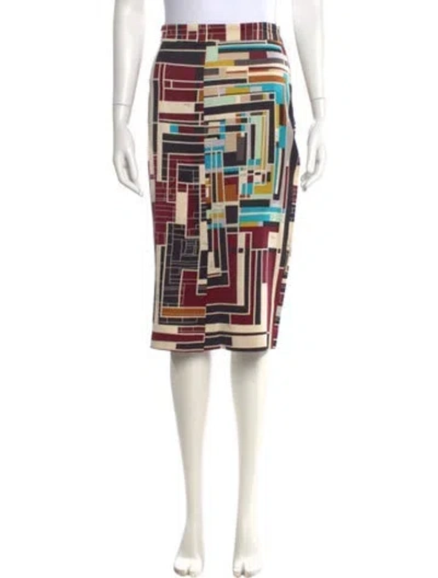 Pre-owned Pucci Vintage Knee-length Skirt In Neutral