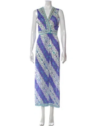 Pre-owned Pucci Vintage Late 1960's - Early 1970's Nightgown In Multi
