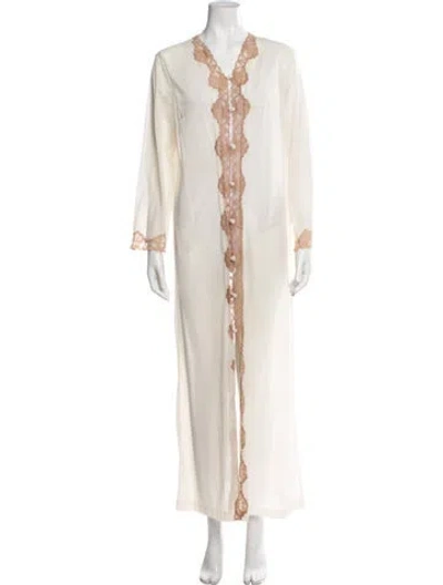 Pre-owned Pucci Vintage Late 1960's - Early 1970's Nightgown In Neutral