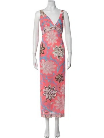 Pre-owned Pucci Vintage Late 1960's - Early 1970's Nightgown In Pink