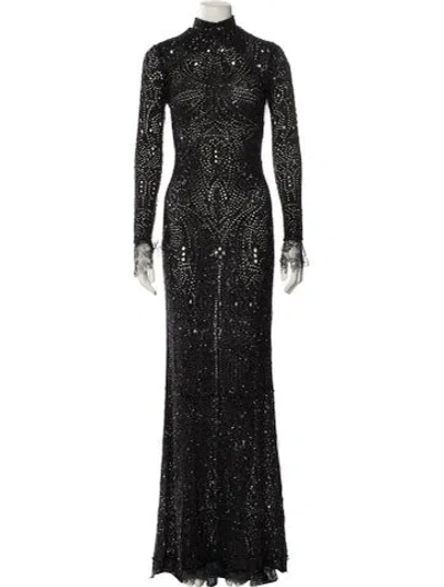 Pre-owned Pucci Vintage Long Dress In Black