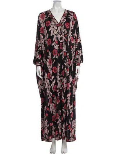 Pre-owned Pucci Vintage Long Dress In Black