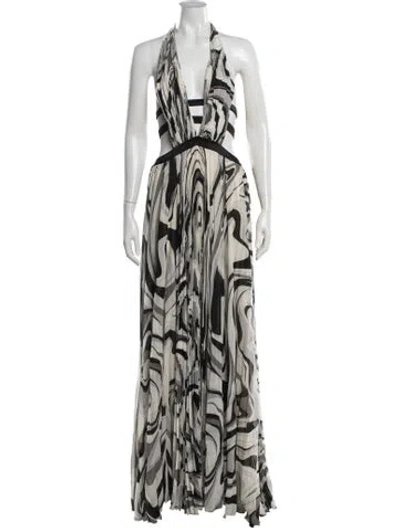 Pre-owned Pucci Vintage Long Dress In Grey