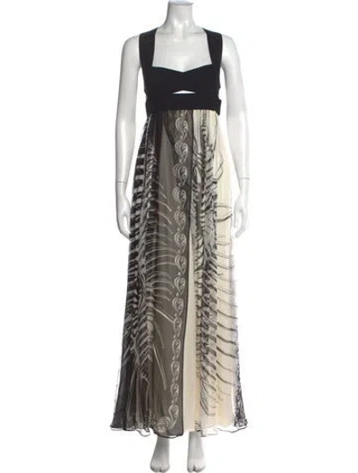 Pre-owned Pucci Vintage Long Dress In Multi