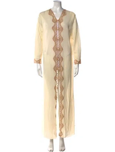 Pre-owned Pucci Vintage Long Dress In Neutral