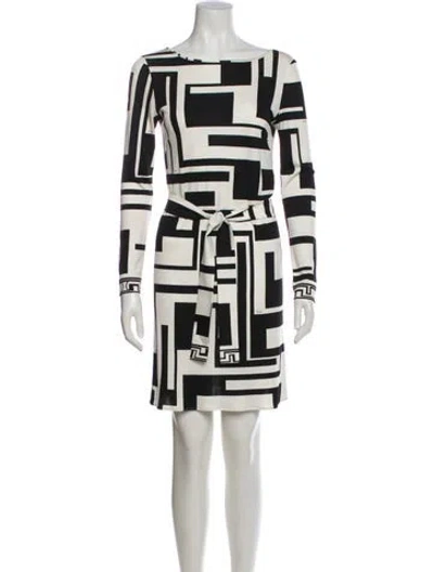 Pre-owned Pucci Vintage Mini Dress In Black