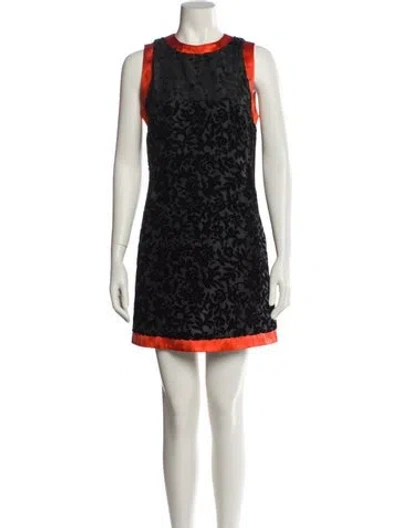 Pre-owned Pucci Vintage Mini Dress In Black