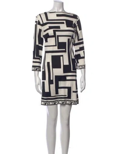 Pre-owned Pucci Vintage Mini Dress In Black