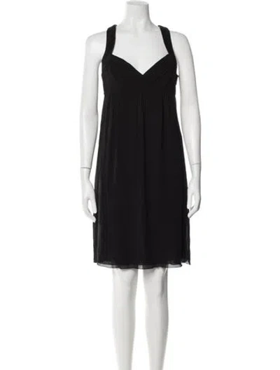 Pre-owned Pucci Vintage Mini Dress In Black