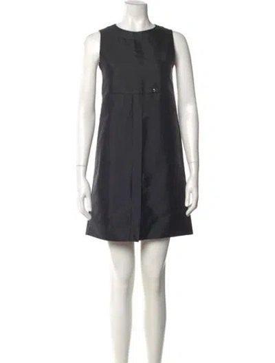 Pre-owned Pucci Vintage Mini Dress In Black
